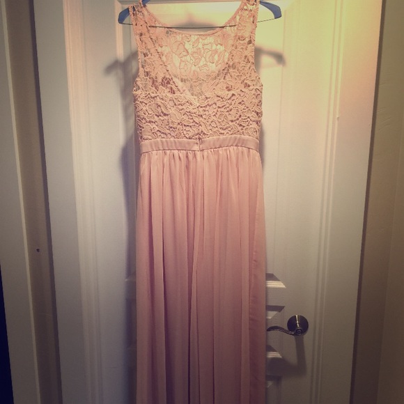 Blush maxi dress - Picture 1 of 2